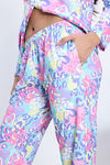 Zivame Buttersoft Knit Poly Pyjama Set - Pink Lady — thumbnail 6